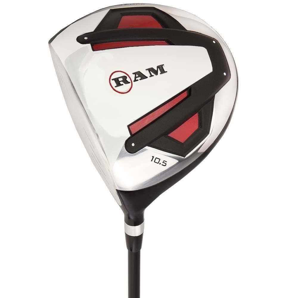 12pc Golf Clubs Set with Graphite Woods and Steel Shaft Irons S9678