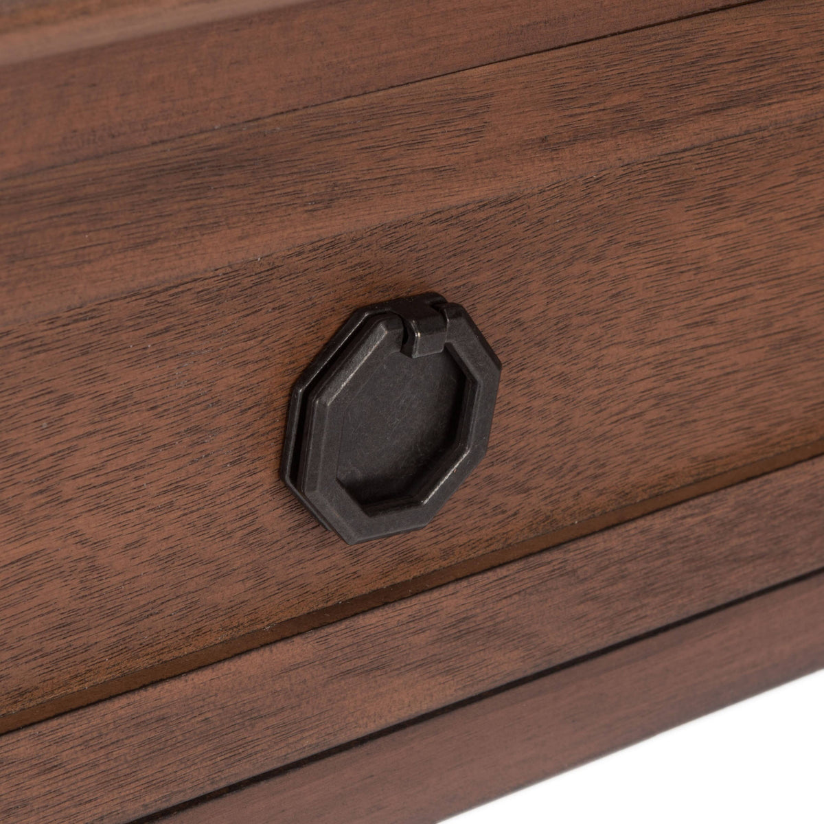 Brown 2 Drawer Console Table H58032
