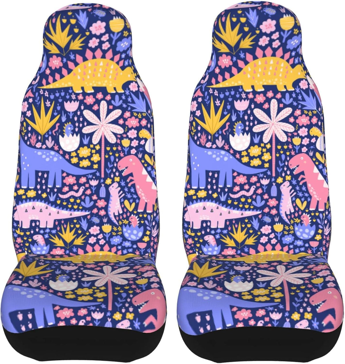 Red Flamingo 2 Pcs Car Seat Covers A480