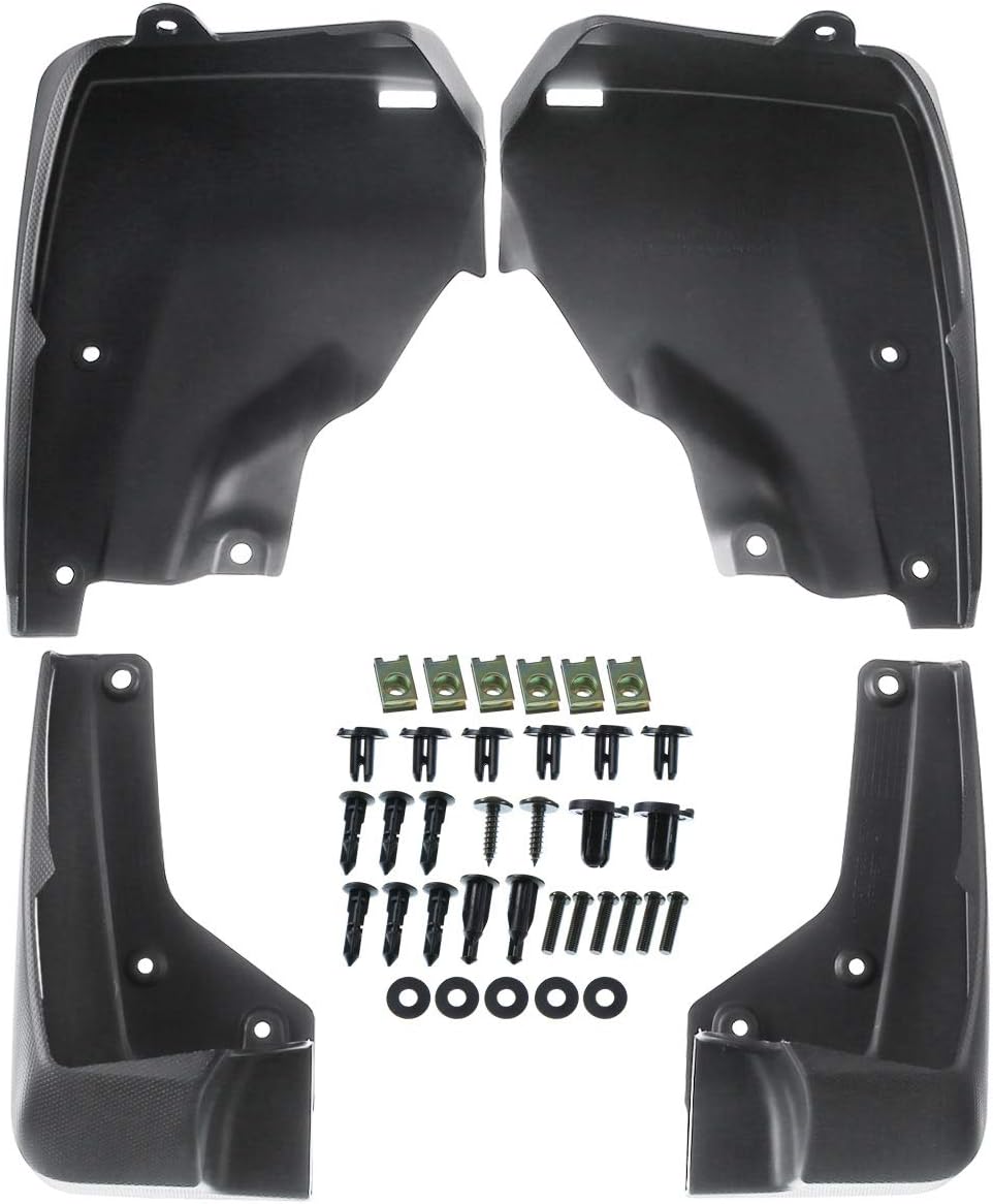 Splash Guard Mud Flaps 4-PC Set Pack of 2 K243