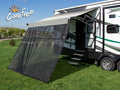 Black 10' x 9' Drop RV Awning P4749