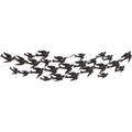 Black Metal Coastal Birds Wall Decor E678546