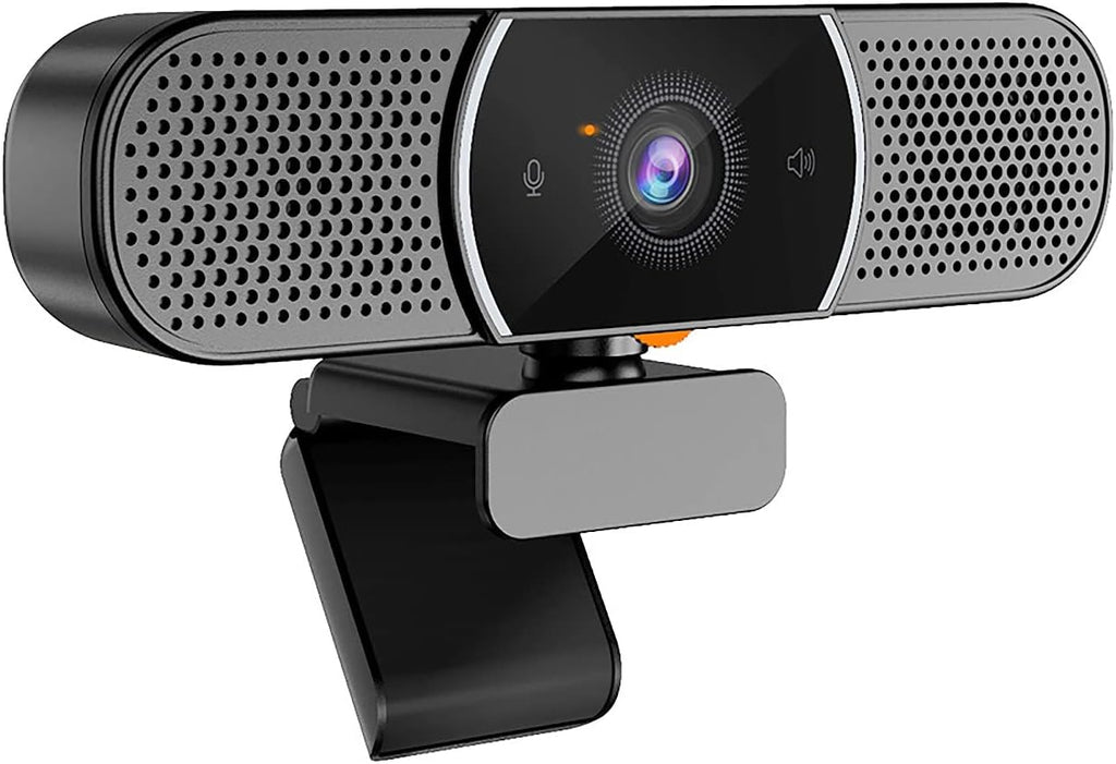 3-in-1 Full HD 1080P Conference Webcam with Microphone, Speakers, Privacy Cover, Wide Angle USB Video Conference Camera X6693