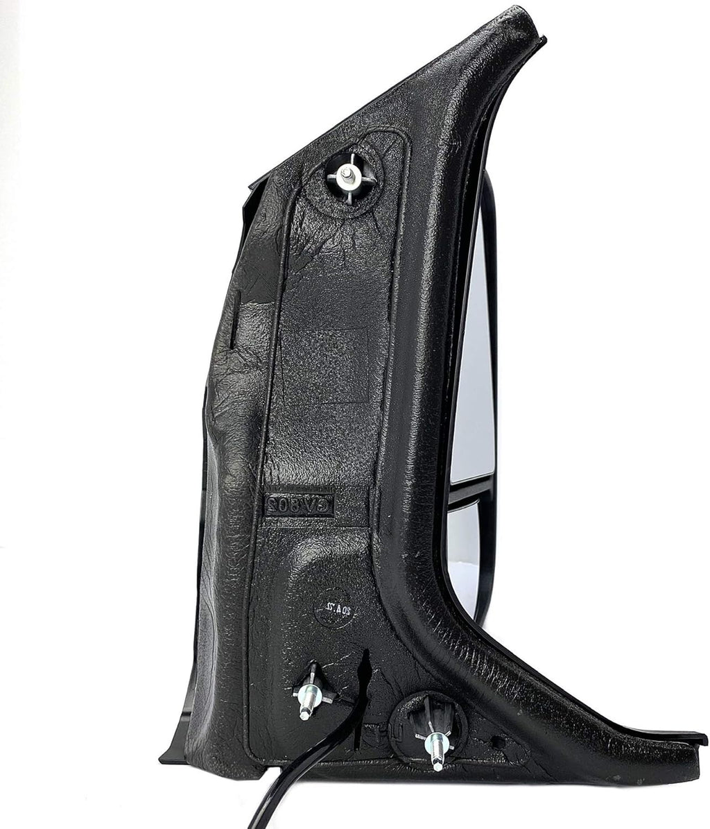 Passenger Side Power Non Heated Textured Black Side Mirror W6646