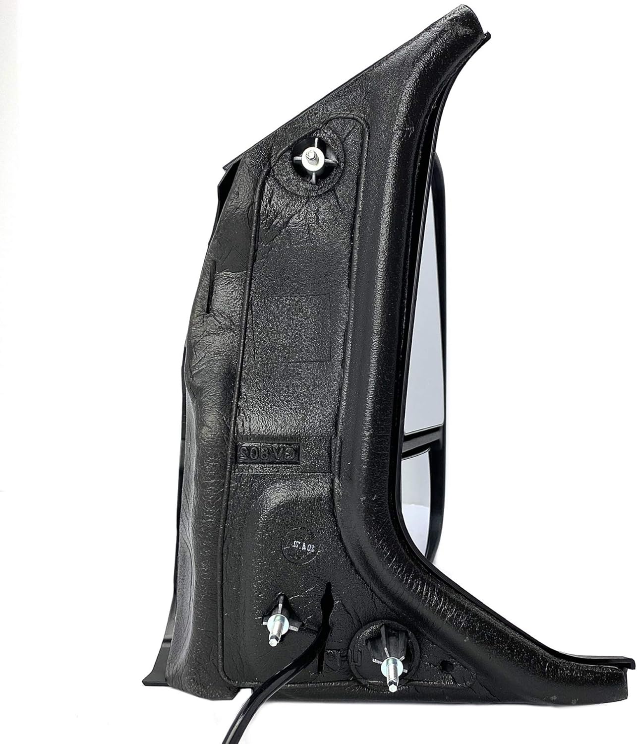 Passenger Side Power Non Heated Textured Black Side Mirror W6646