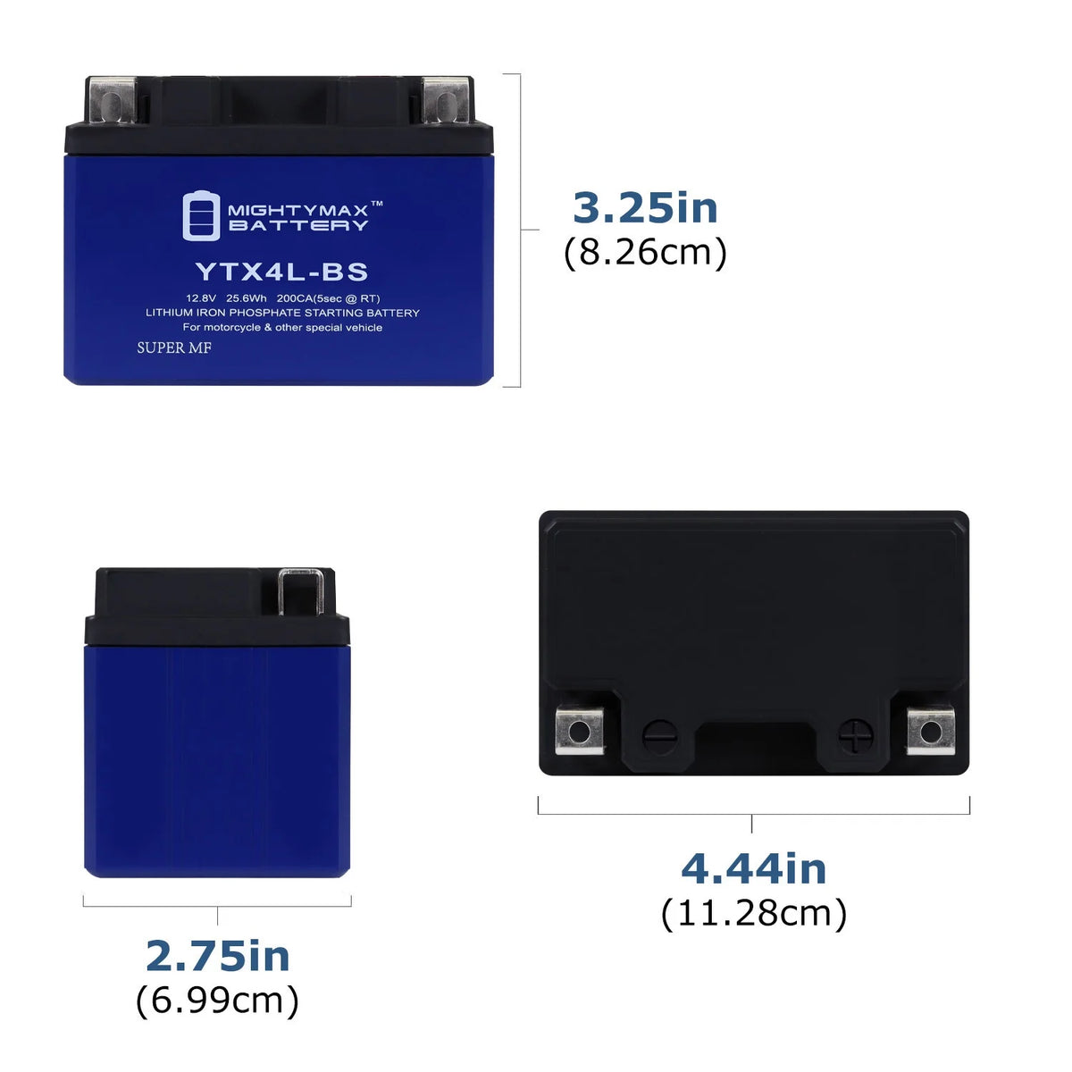 4 Pack Lithium Replacement Battery E270777