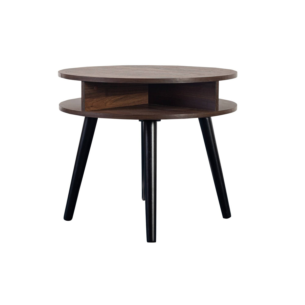 Mid-Century Modern End Table - Brown D92235