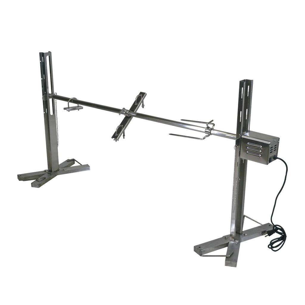 Stainless Steel Open Fire Rotisserie System Tripod Y195