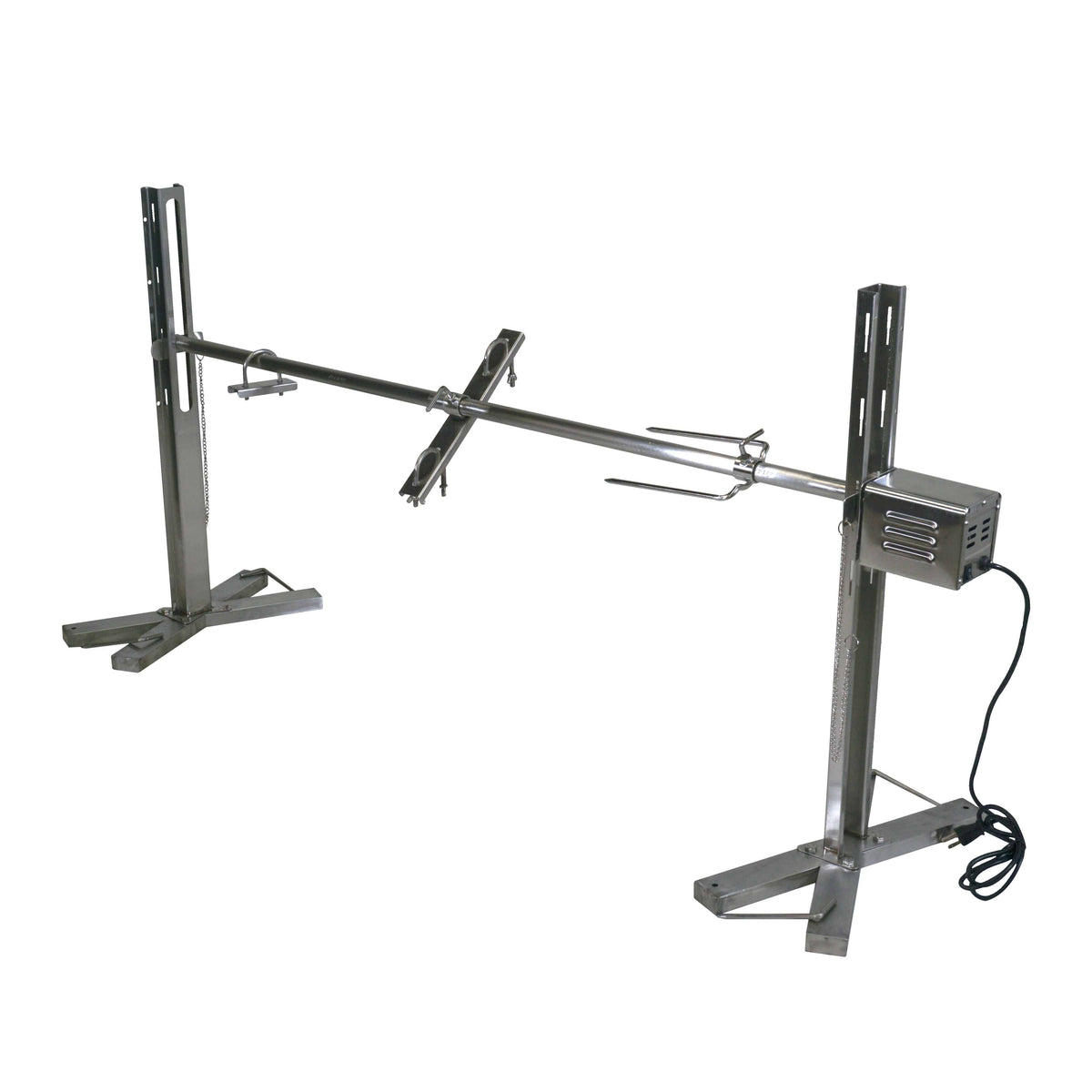 Stainless Steel Open Fire Rotisserie System Tripod Y195