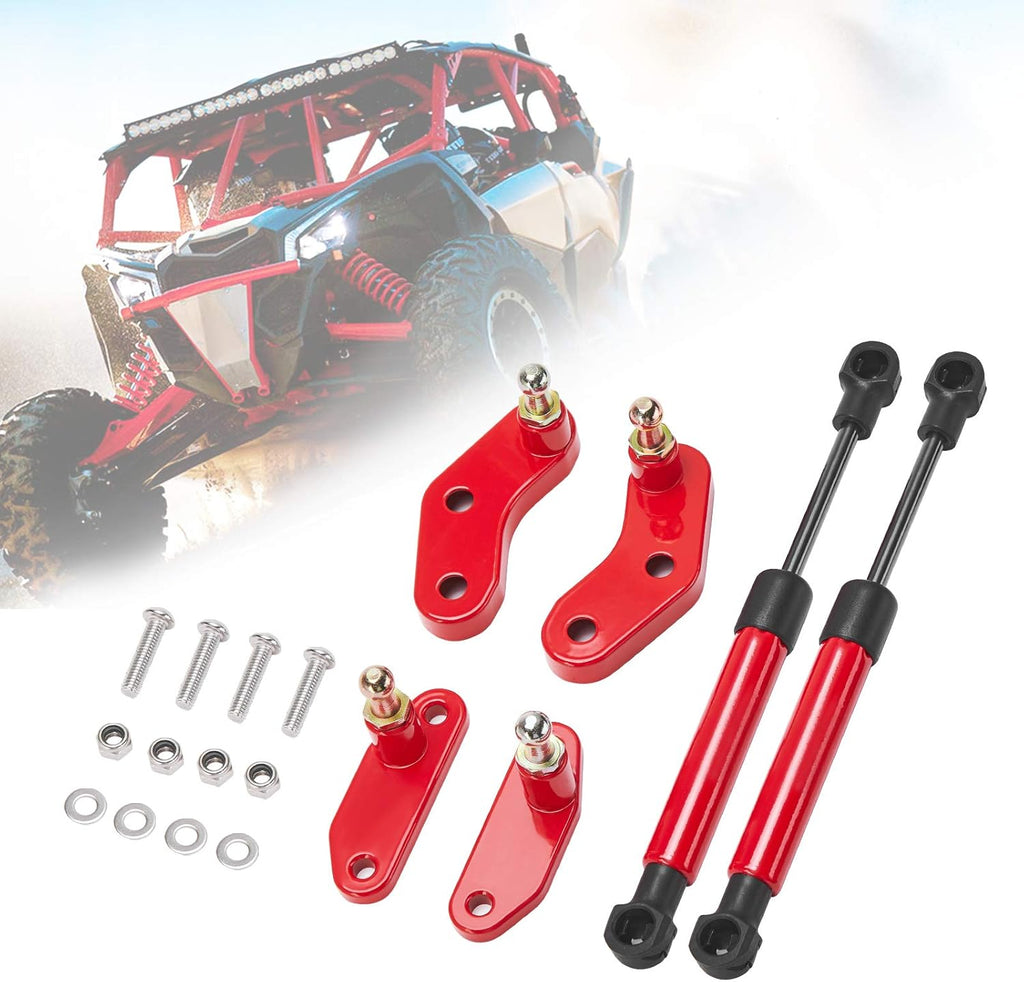 Red Pack of 2 Door Shocks Struts Z306