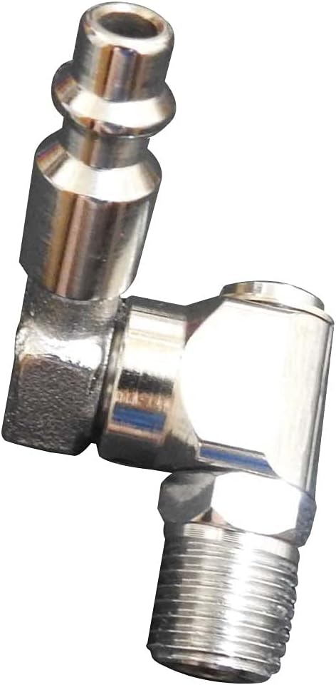 All Steel Pneumatic Swivel Fitting, 360 Degrees, 4 pieces package K349