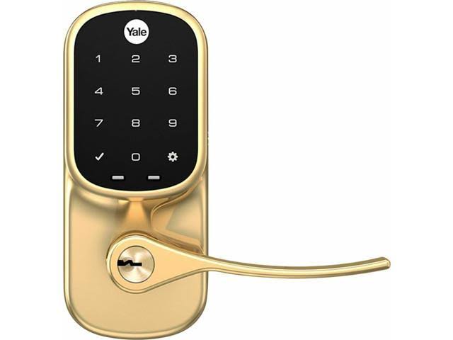 Assure Smart Touchscreen Lock and Lever with Wi-Fi and Bluetooth T1436