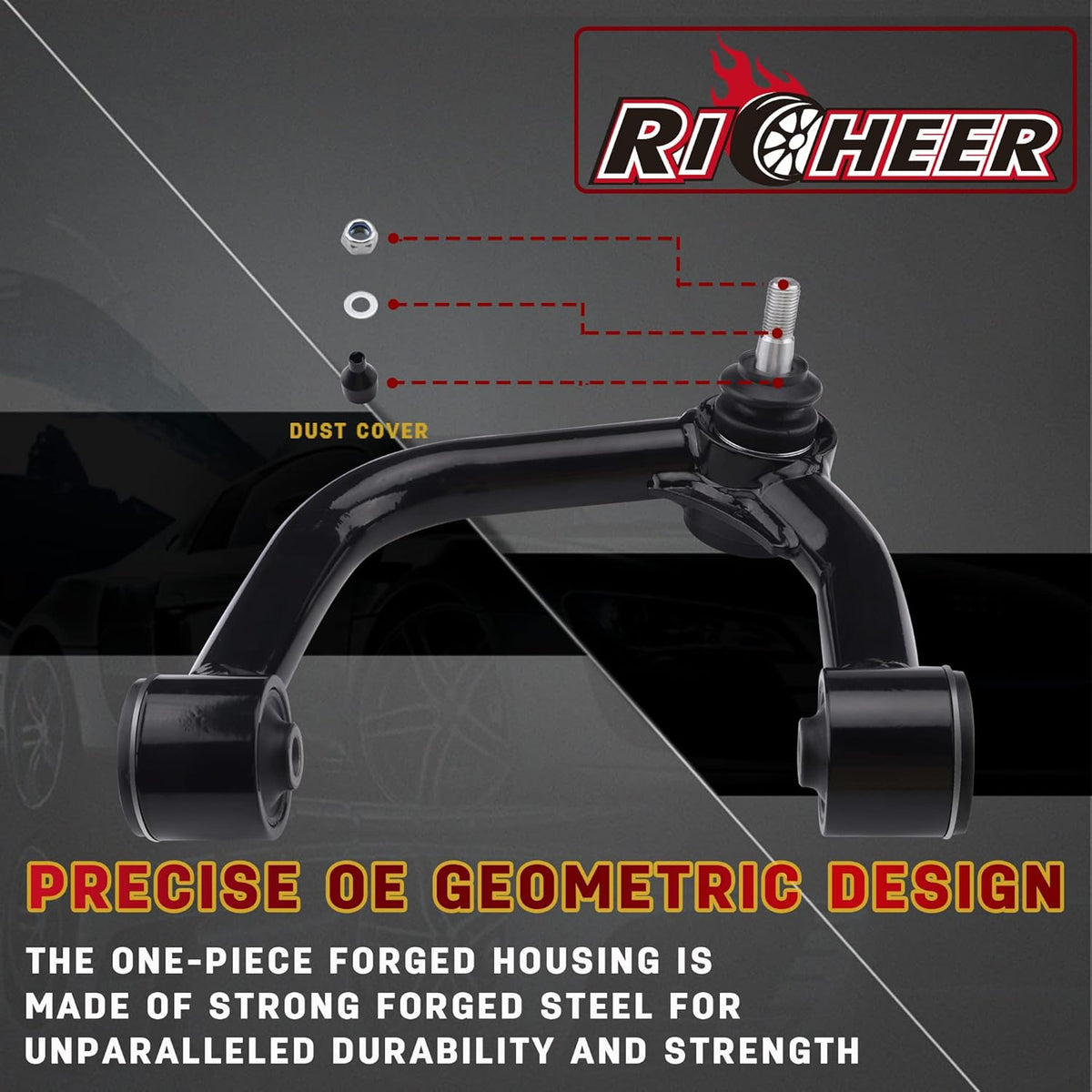 Front Upper Control Arms for Tacoma W6416
