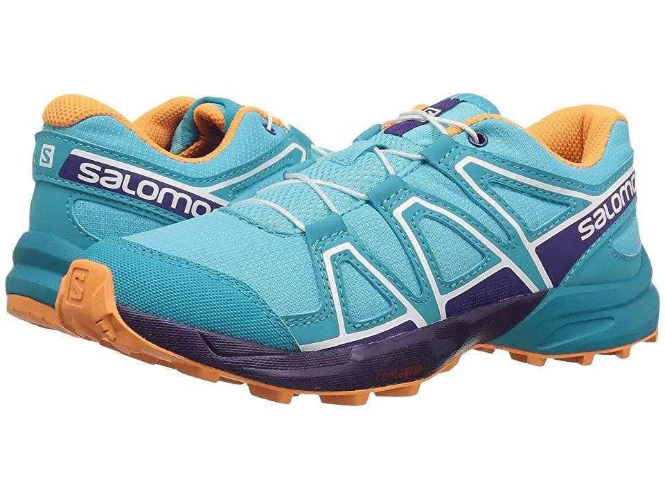 Kids Blue Trail Running Shoe T8963