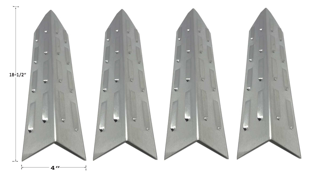 Stainless Steel Heat Plate for Gas Grill Models, 4-PK N8536