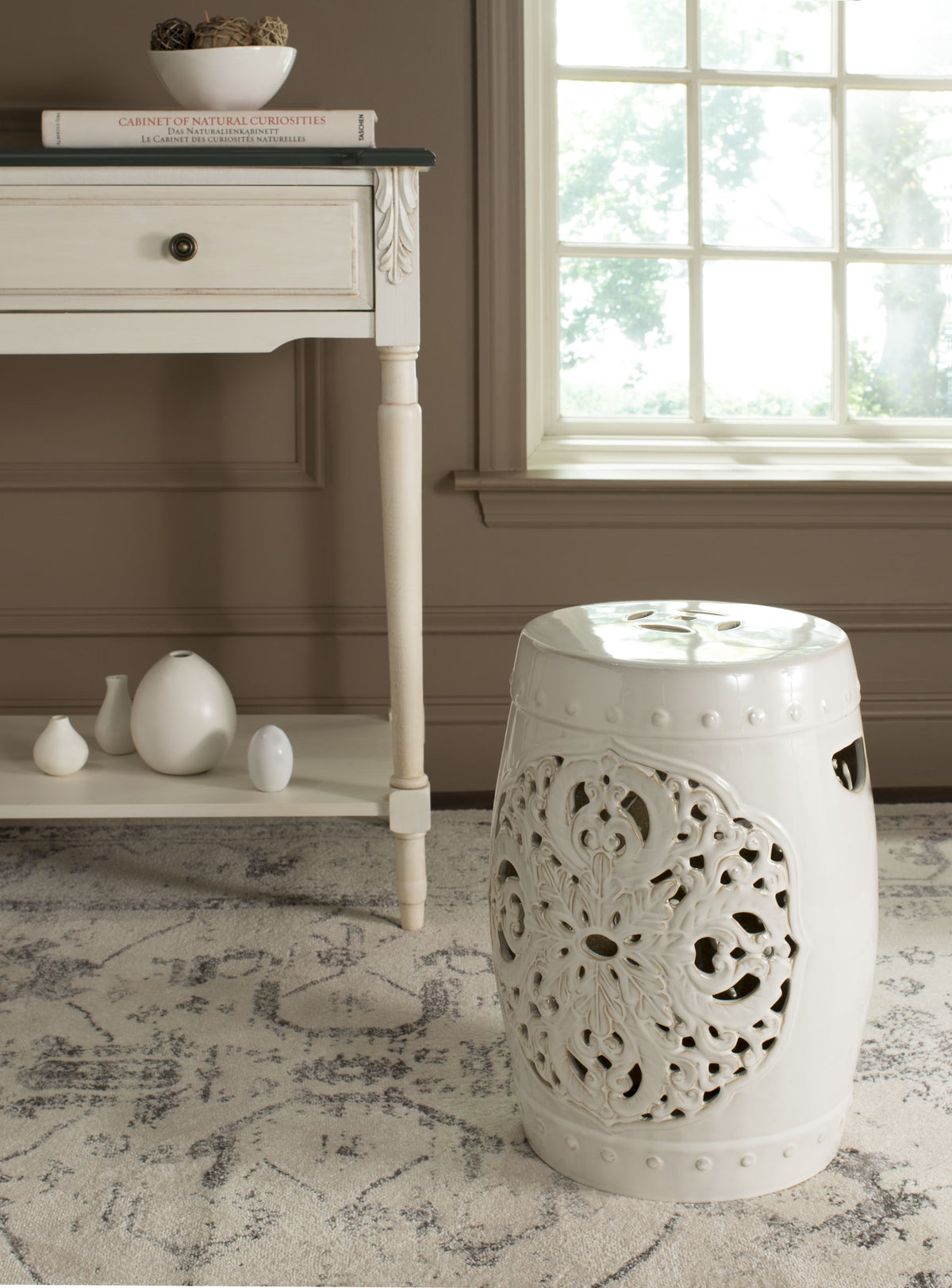 Aqua Patio Stool Z3093