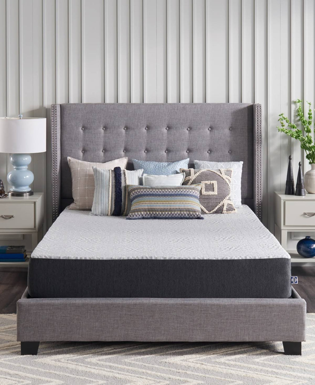 10 in. Full Medium Memory Foam Mattress O7701