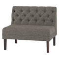 Graphite Wood Bench O8392
