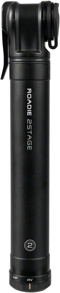 Roadie Mini Pump, 2Stage, 160psi, Black N75022