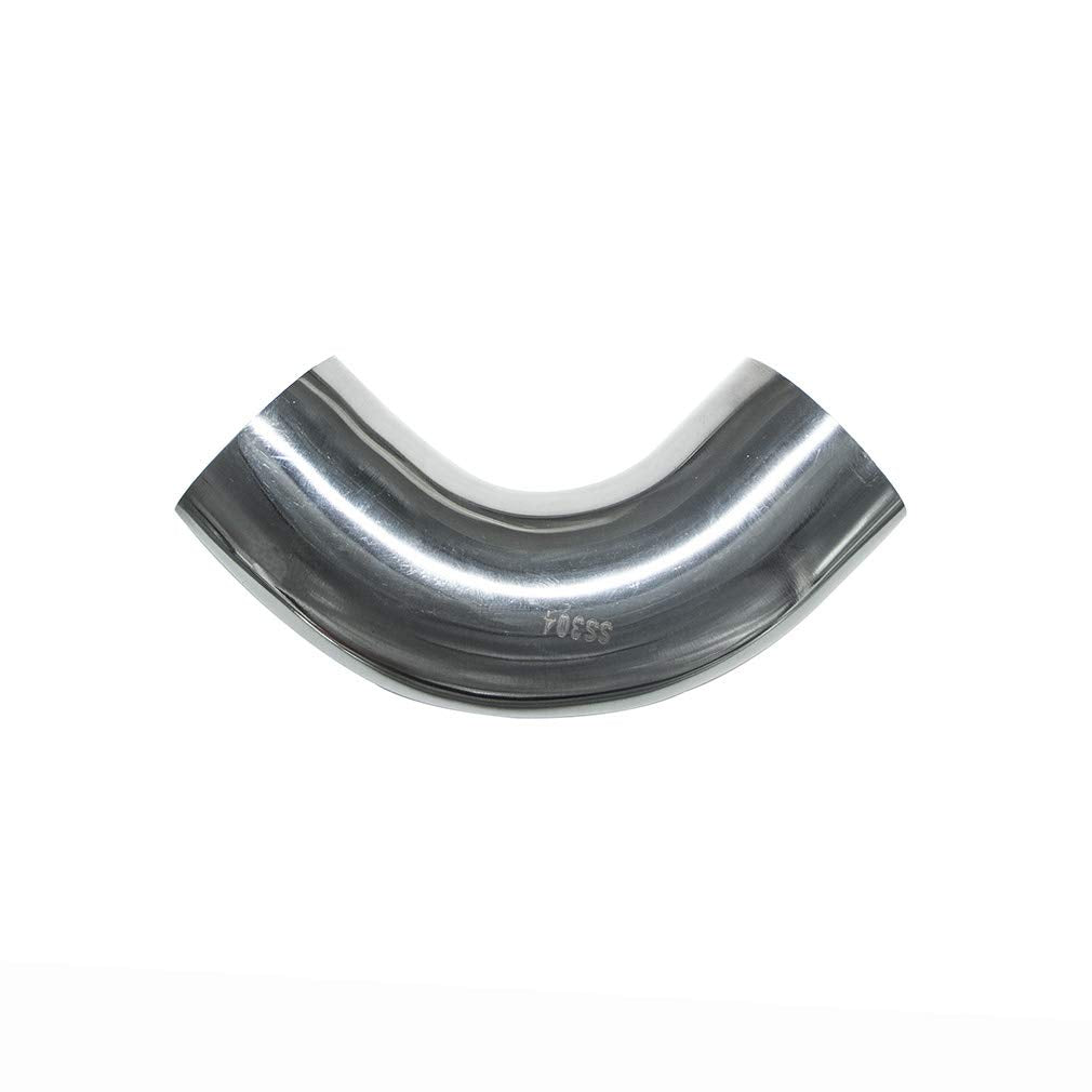 Stainless Steel 90 Degree Mandrel Bend Exhaust Elbow, Pack of 2 V12327