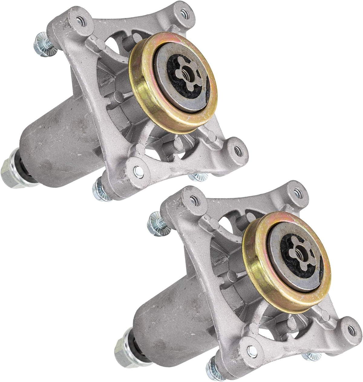 Deck Blade Spindle Kit Set Combo for Husqvarna Tractor Mower, Pack of 2 C763