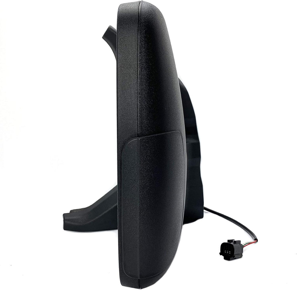 Passenger Side Power Non Heated Textured Black Side Mirror W6646