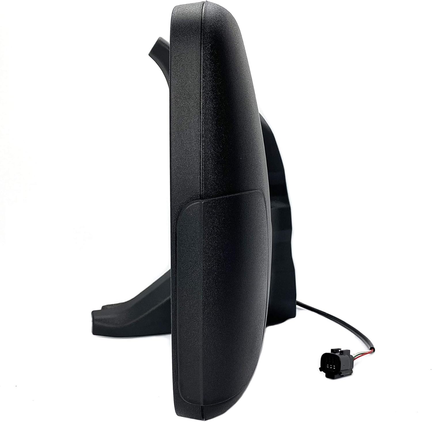 Passenger Side Power Non Heated Textured Black Side Mirror W6646