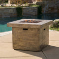 32 Magnesium Oxide Square Fire Pit P680168