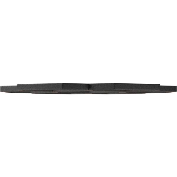 40x22OD x 17 1/8x22ID x 1x22P PVC Pierced Ceiling Medallion G9798