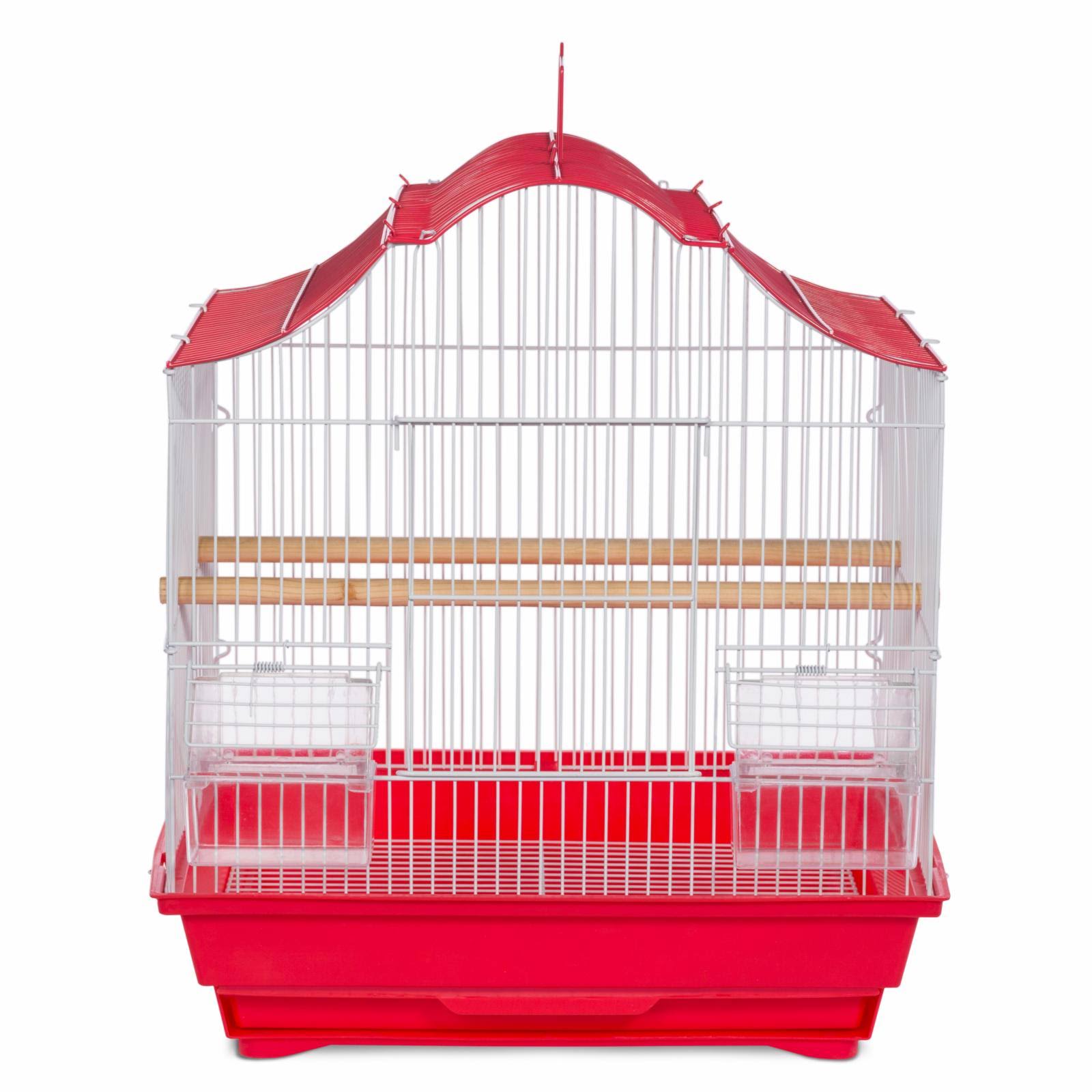 Red & White Cockatiel Cage L40883