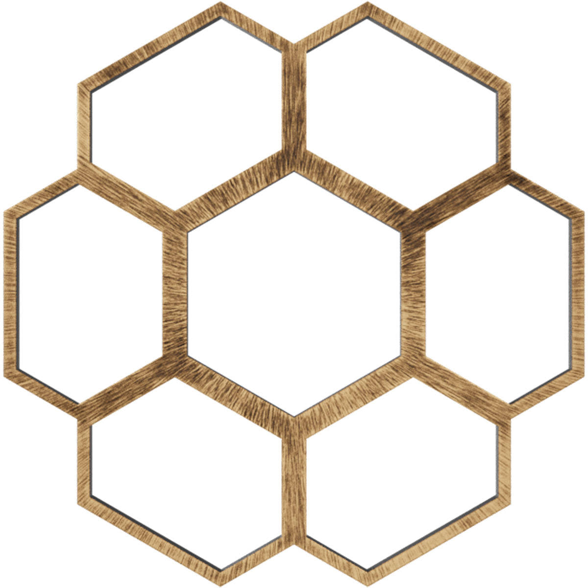 40x22OD x 17 1/8x22ID x 1x22P PVC Pierced Ceiling Medallion G9798