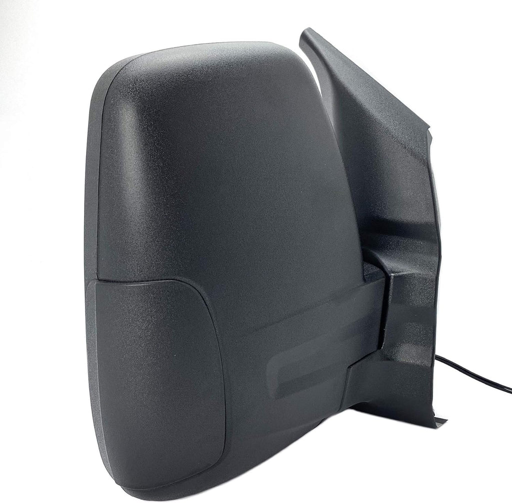 Passenger Side Power Non Heated Textured Black Side Mirror W6646