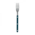 Set of 4 Vintage Aquamarine Salad Fork L4251