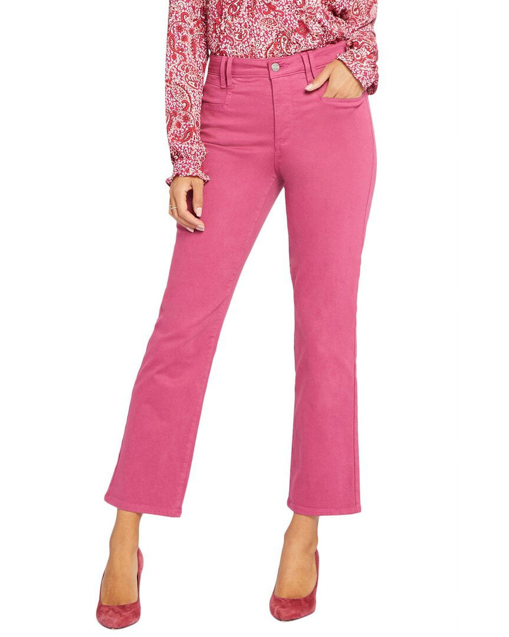 Petites Relaxed Square Pockets Ankle Jean G52698