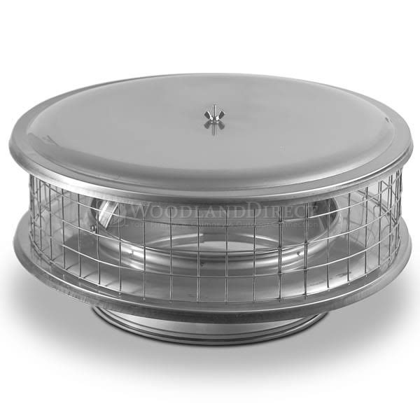 Stainless Steel Marine Chimney Cap - 3x22 U895