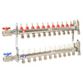 11-Port Radiant Manifold, Stainless Steel M48184