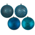 12x22 Sea Blue 4Fin Ball Asst Drilled 4/Bg X232