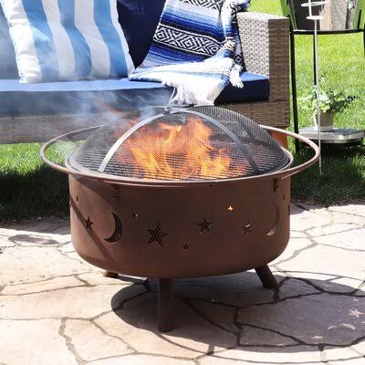 Steel Fire Pit X32374