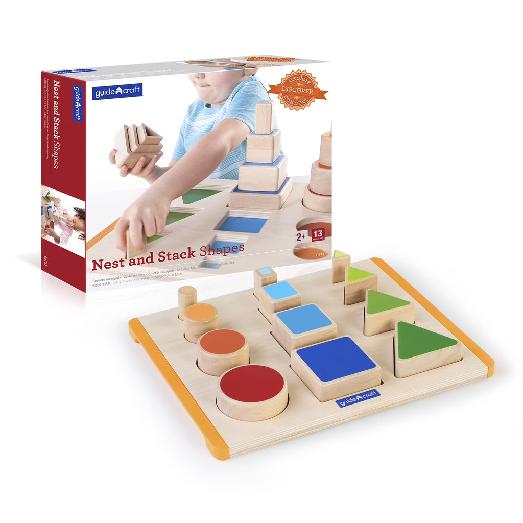 Nest and Stack Shapes Educational Toys M663336