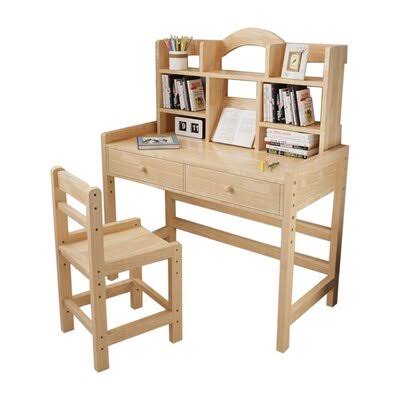 Yellow Writing Desk and Chair Set N485