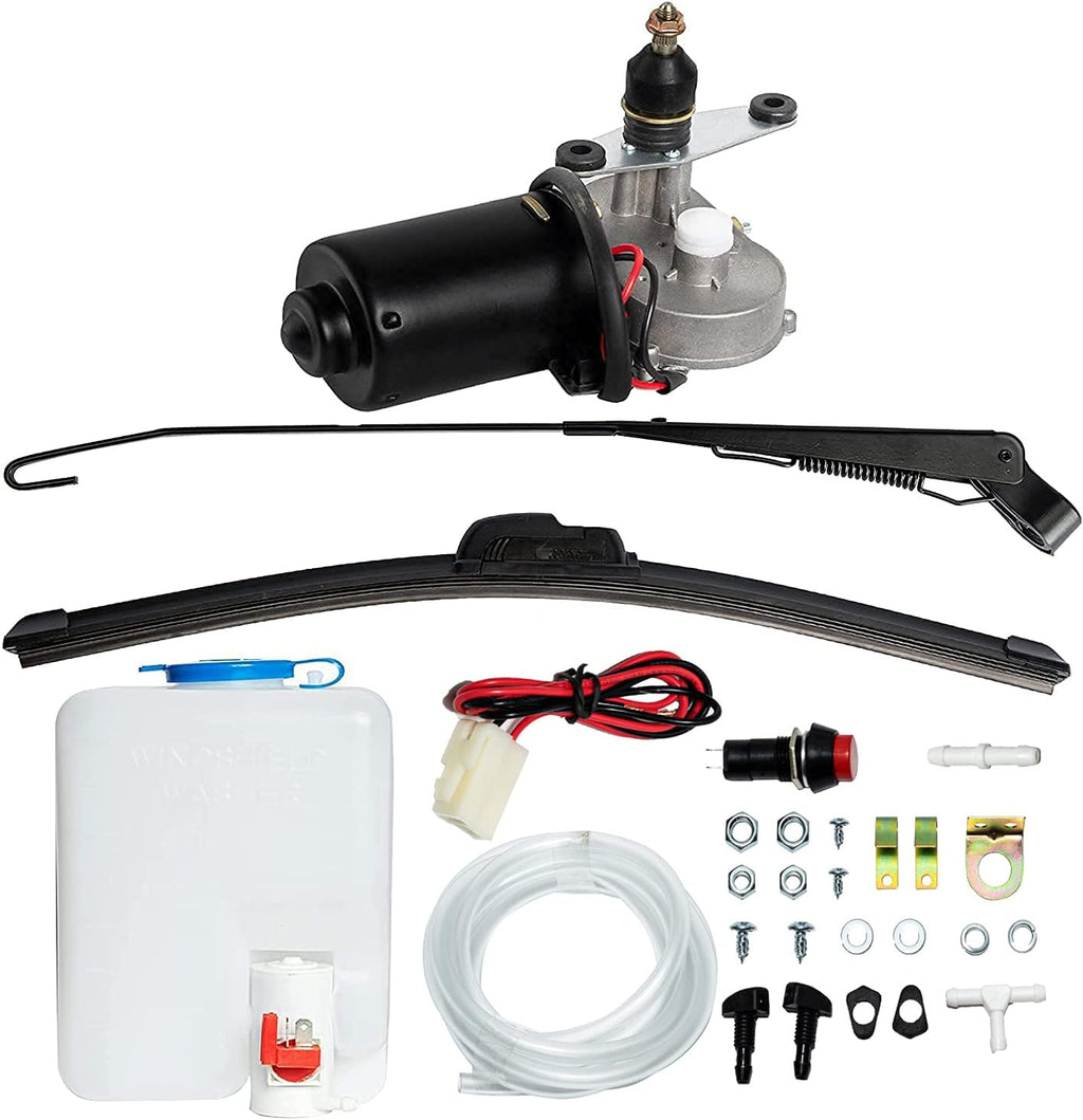 12V Electric Windshield Wiper Kit Pack of 2 U2658