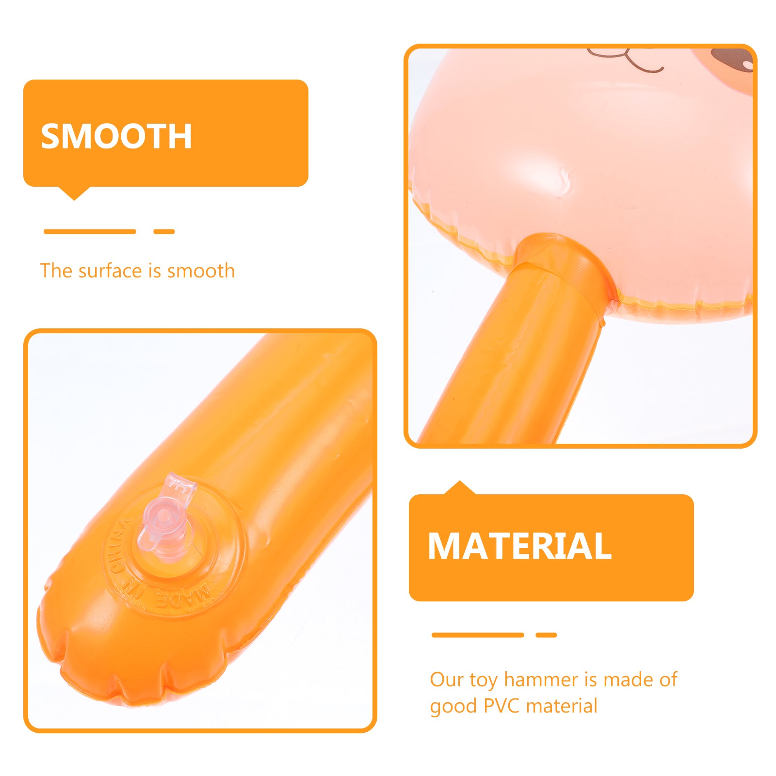 10pcs Inflatable Hammer Toys with Bell W130877