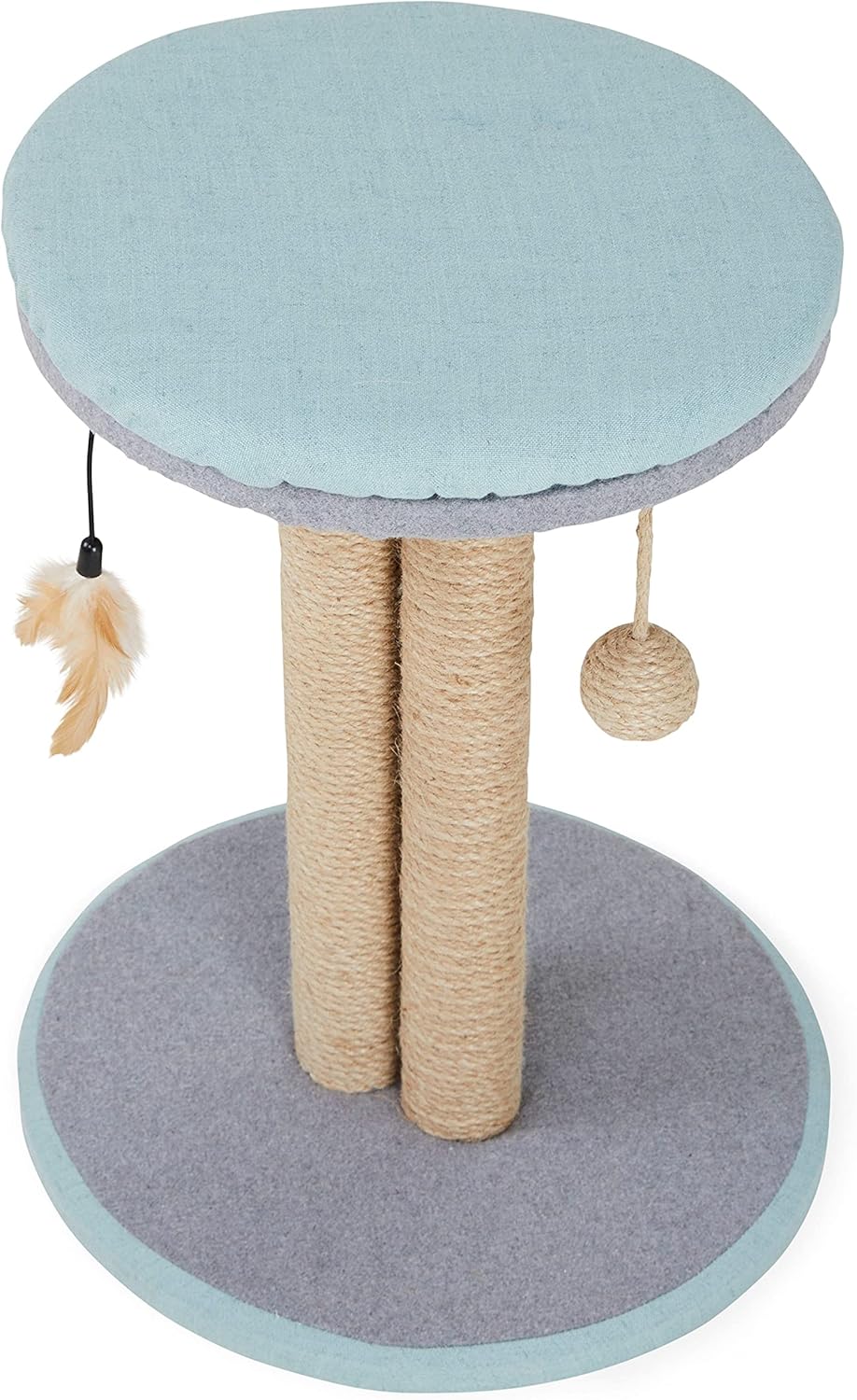 Cat Scratcher with 3-Sided Play Post, 20.5 H, 15.75 in U62568