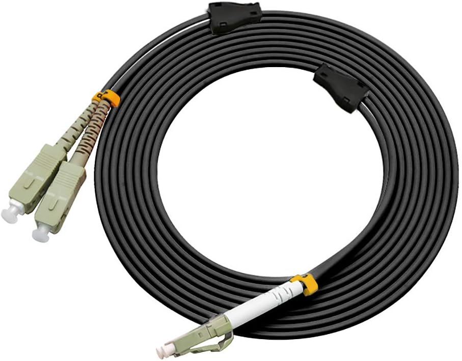 50M LC to LC Outdoor Armored Duplex OM2 Fiber Optic Cable T135117