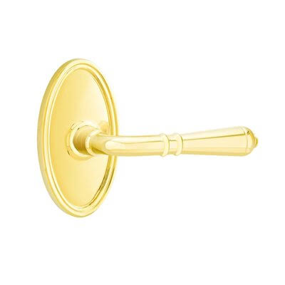 Lever with Oval Rose R263