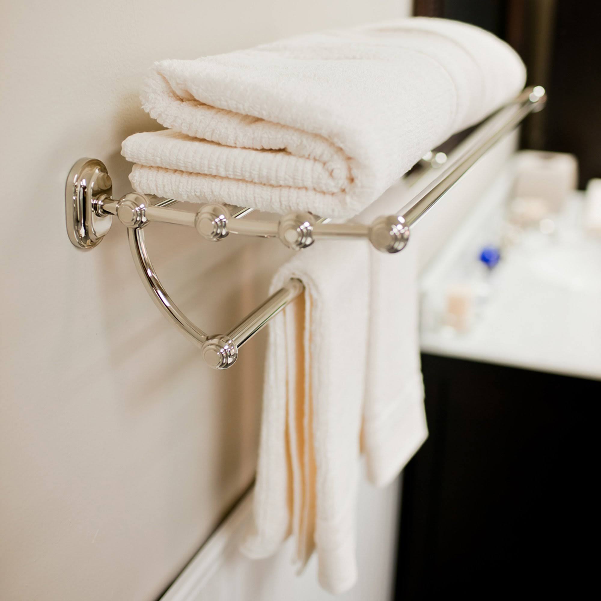 Polished Nickel Bath Train Rack U249