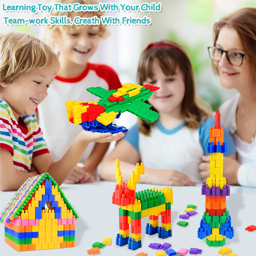 600 Pcs Building Blocks Construction STEM Toy I5097