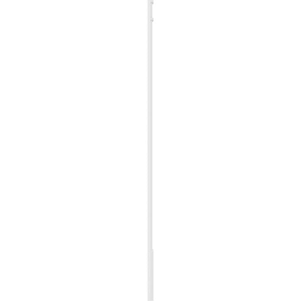 Raised Panel PVC Pilaster with Decorative Capital and Base (Pair) Y1565