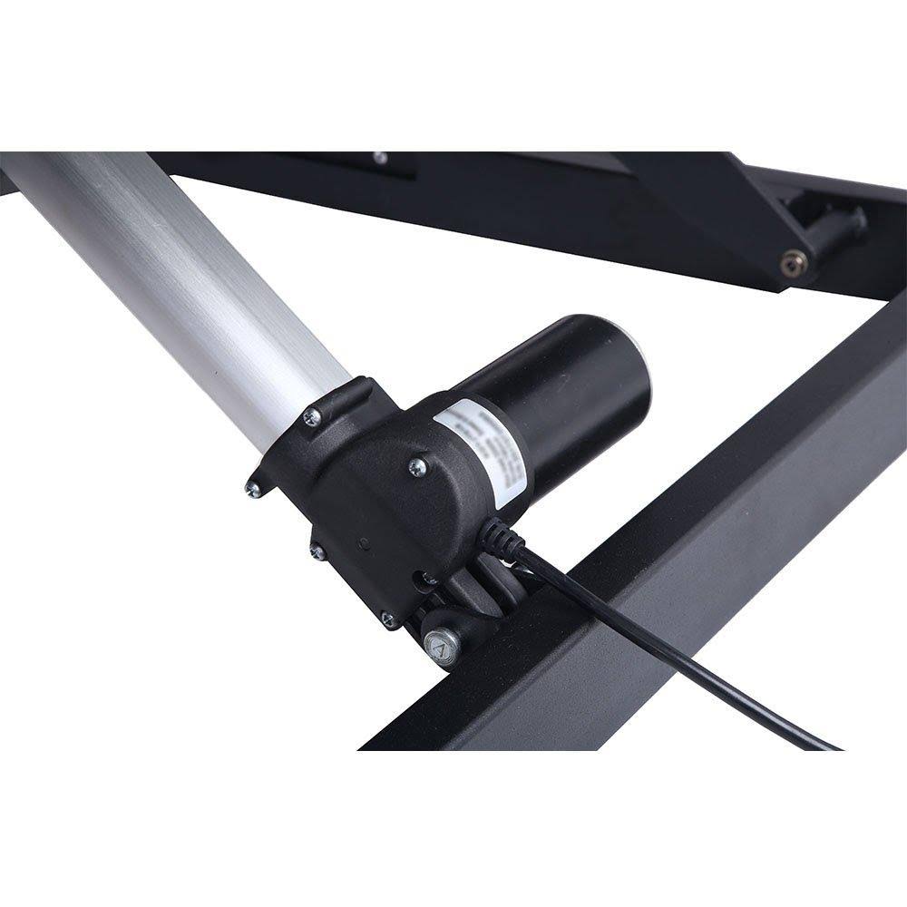 2-Tier Electric Desk Converter with 36x24x22 Upper Work Surface J757