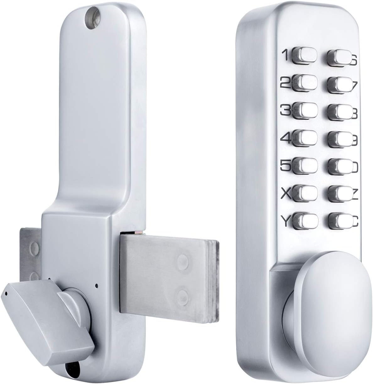 Stainless Steel Mechanical Keyless Entry Door Lock with Handle M25041